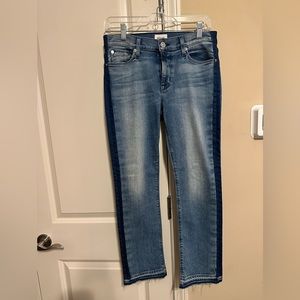 Hudson Tilda Midrise Crop Cigarette Jeans In Impulse